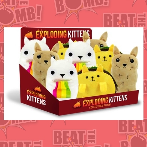 Exploding kittens collectible clearance plush