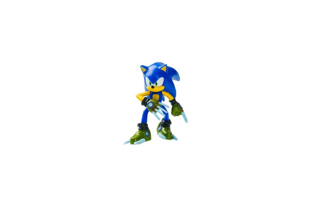 Sonic The Hedgehog Razor Sonic 6.5 cm Figures 8 Piece Deluxe Pack