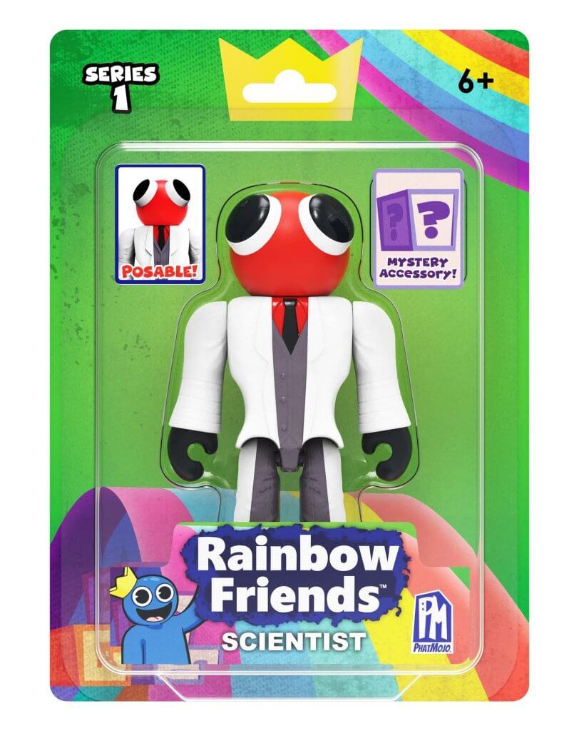Roblox Rainbow Friends Doors Building Blocks Model Children Christmas Toys