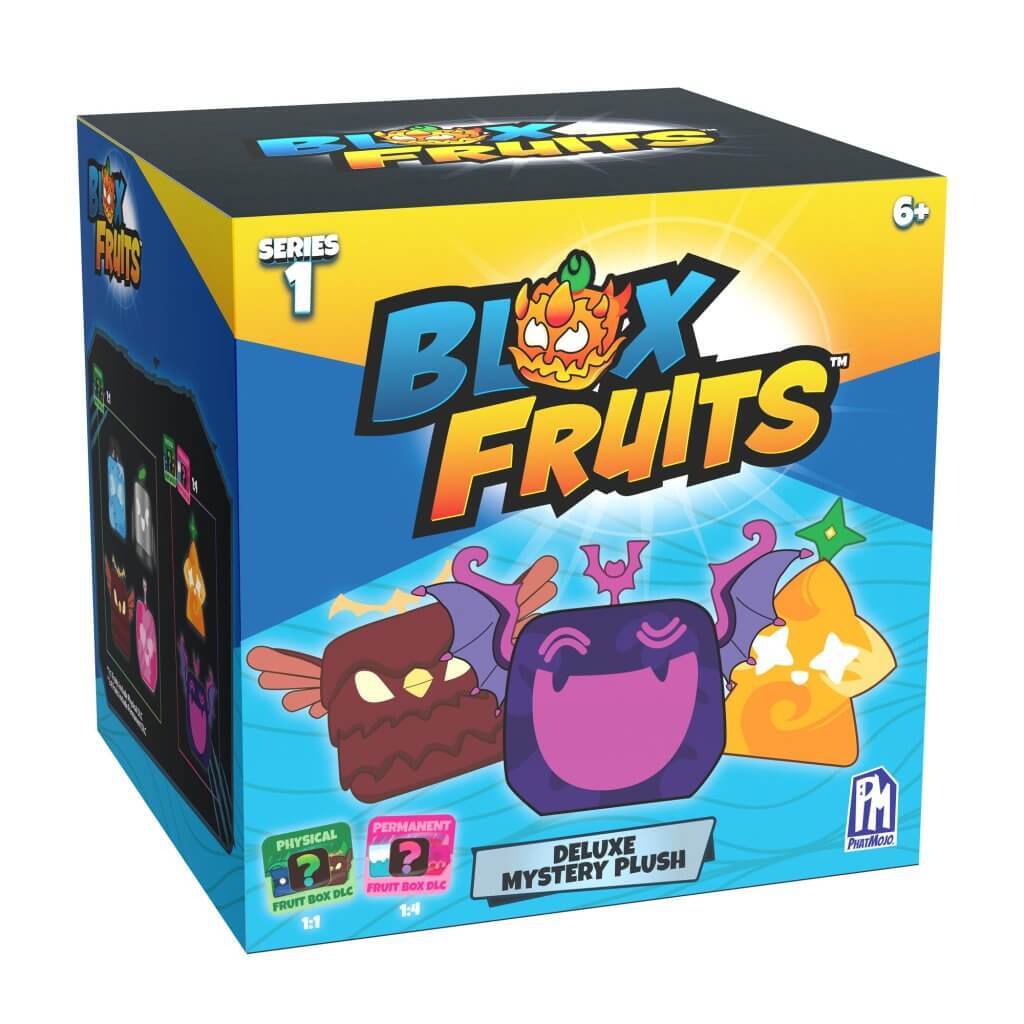 VPOWJI Blox Fruits Plush, Blox Fruits Plush Mystery Box, Blox Fruits Plush  Without Code, Kids Child Teens Home Bedroom Deco (4 PCS)