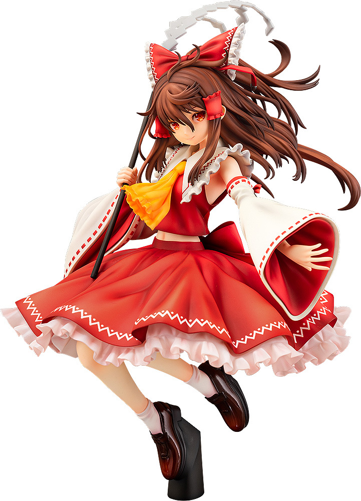 1 7 Reimu Hakurei Genji Asai Ver Pvc - cute paris girl with brown hair roblox