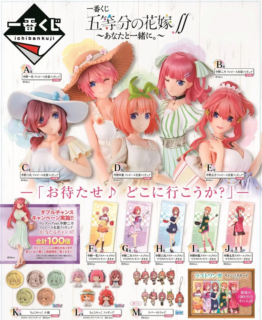 The Quintessential Quintuplets Ichiban Kuji Collection