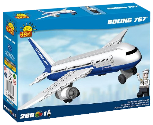 COBI Boeing 767 Airliner Building Set 26260 NEW Compatible with others Retired 