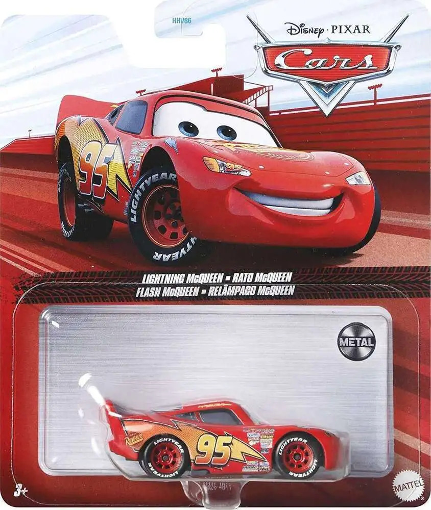 Cars3 Felpa Originale Disney Pixar Saetta MC Queen Lighting Rossa Cars