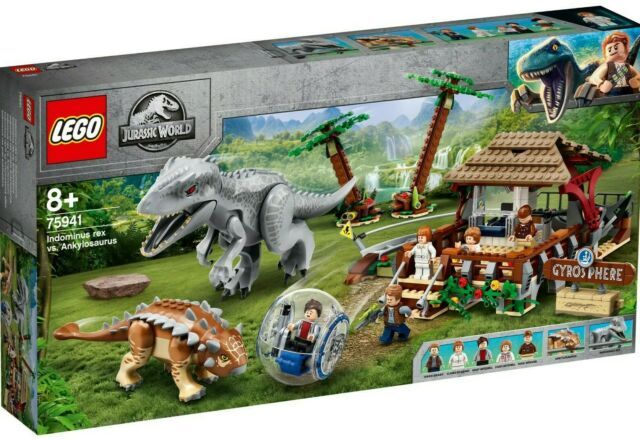 Lego Jurassic World Indominus Rex Vs Ankylosaurus 75941 Lego - roblox trade hangout 54 dominus rex omg