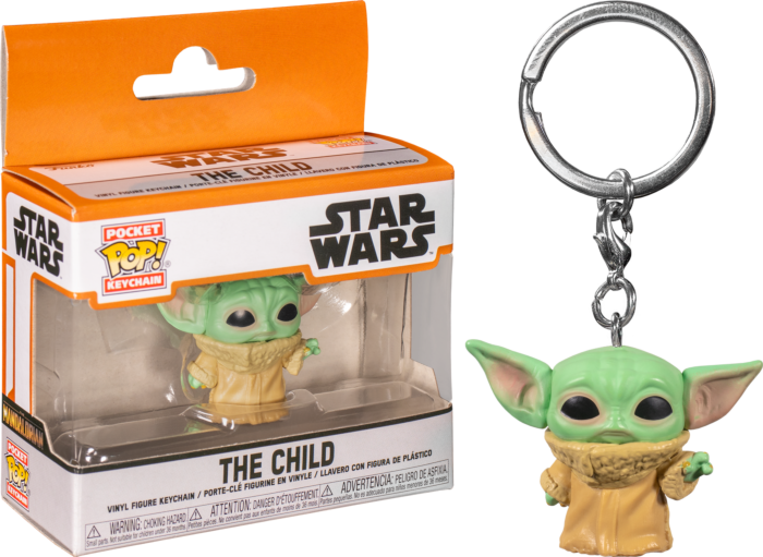 Child Cup Star Wars Keychain Official Baby Yoda Mandalorian Funko Pocket Pop
