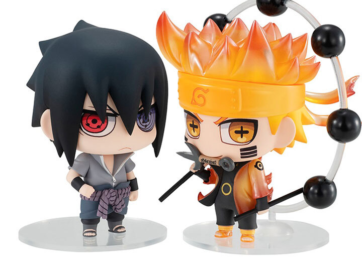 Naruto Shippuden Chimi Mega Buddy Naruto Sasuke Two Pack - naruto pants free roblox