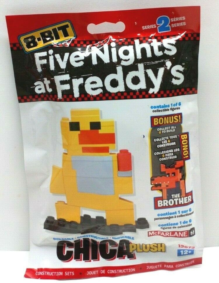 Five Nights at Freddy's 8-Bit Buildable Figure: Plush Fredbear
