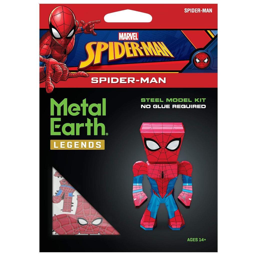 Metal Earth Spider Man 3d Model Kit Fascinations - roblox superhero cooking italy