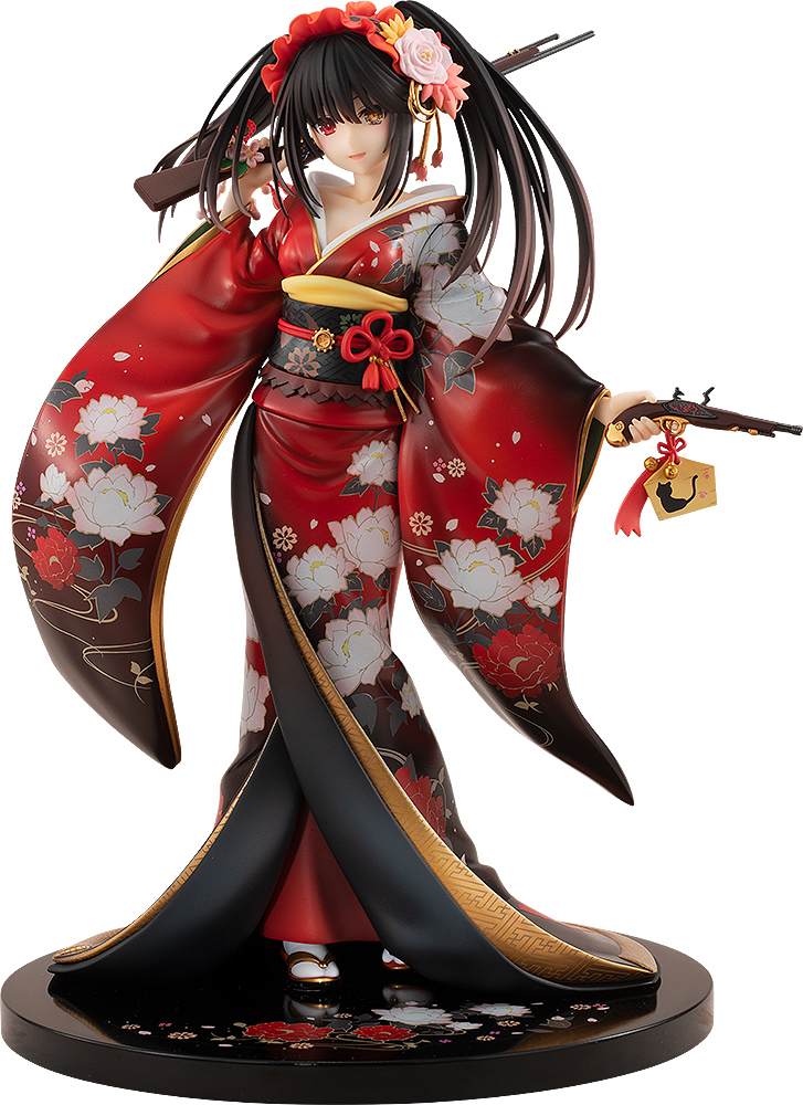 Date A Live Light Novel 1 7 Kurumi Tokisaki Alluring Kimono Ver Pvc - kimono roblox template