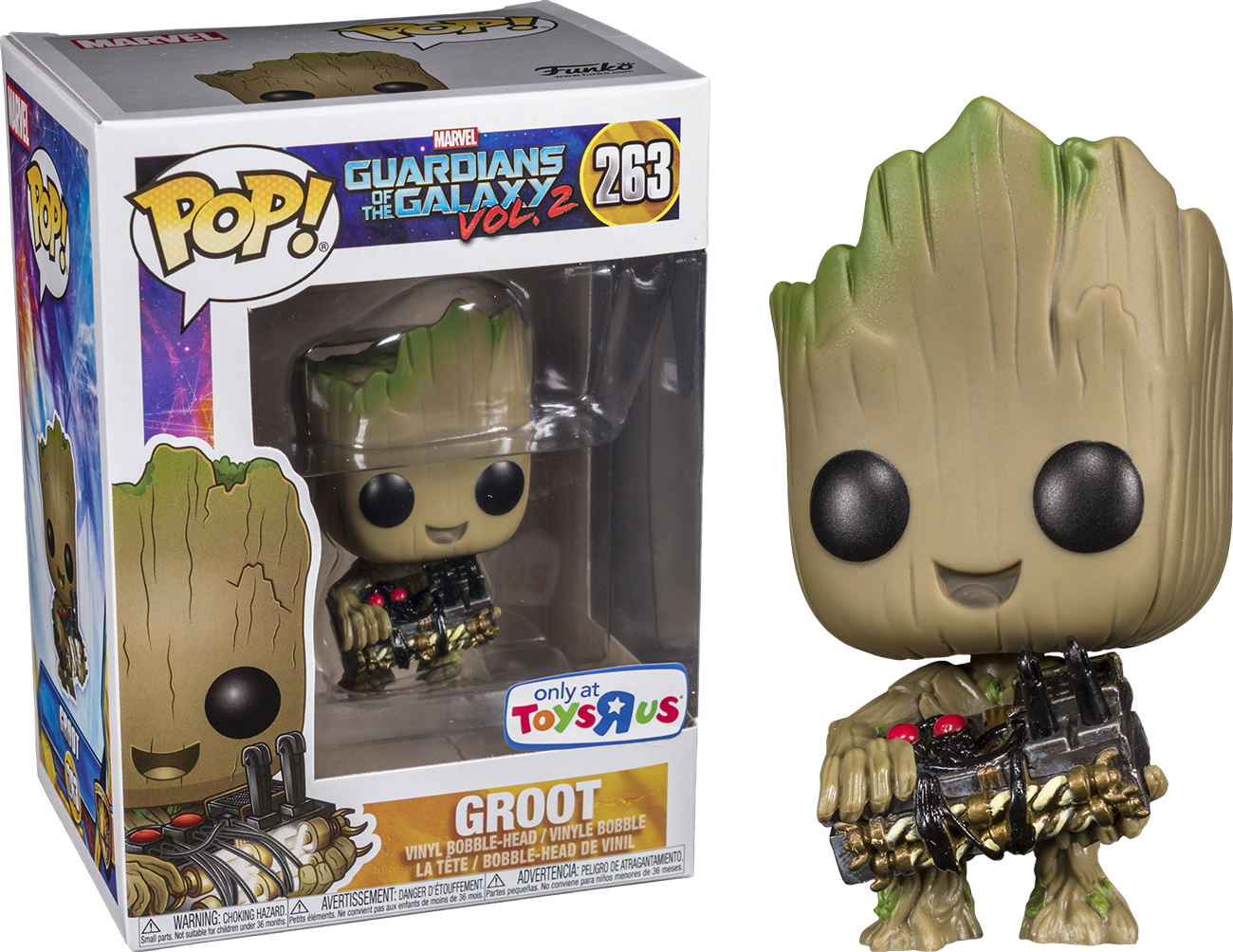  Funko Pop Guardians of the Galaxy: Groot with Bomb