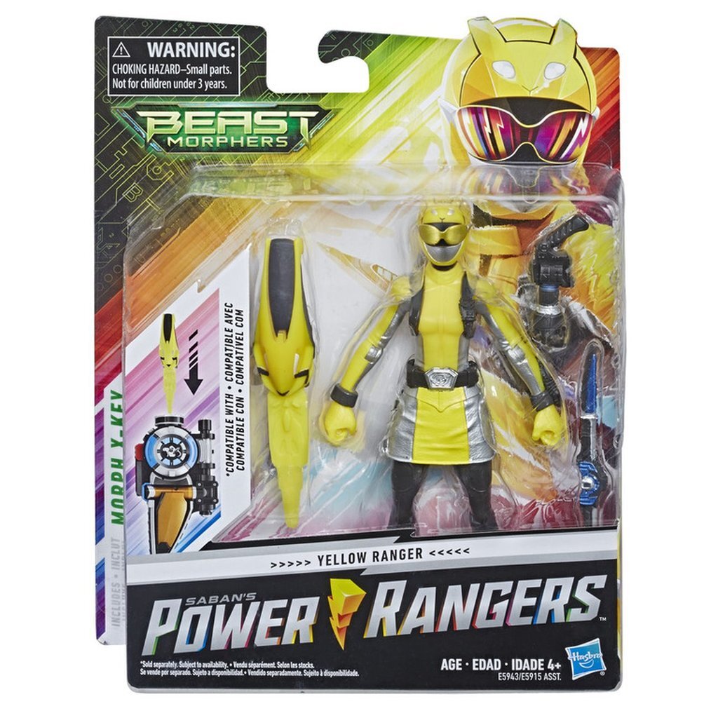 Saban S Power Rangers Beast Morphers Yellow Ranger - roblox power rangers beast morphers