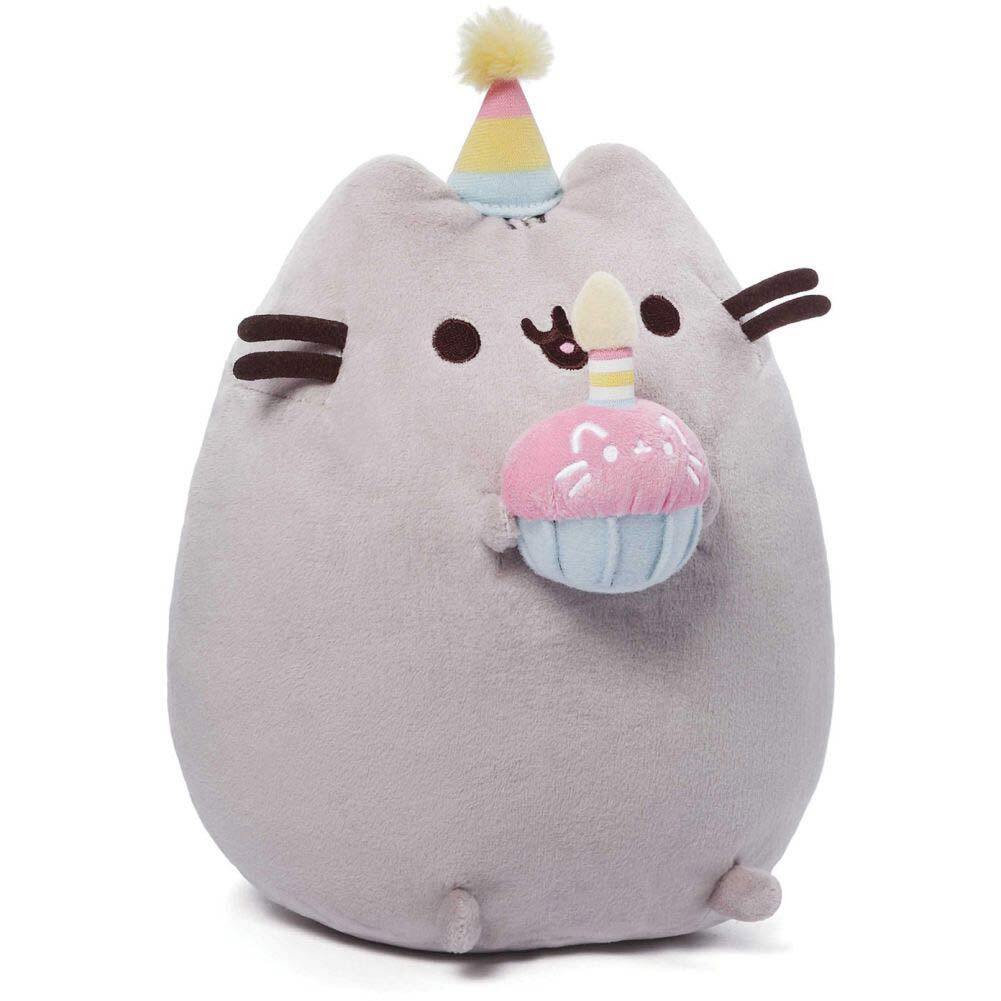Pusheen Birthday Party 33 Cm Plush - roblox face kids sticker with images 7th birthday party ideas
