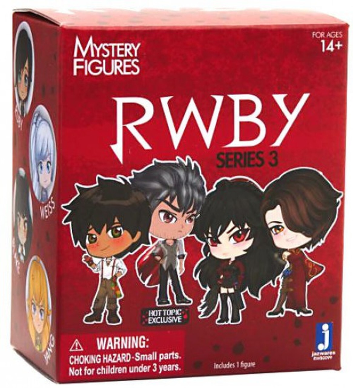 Rwby Mystery Figures Series 3 Sold Separately Jazwares - jazwares roblox series 2 action figure mystery box quantity