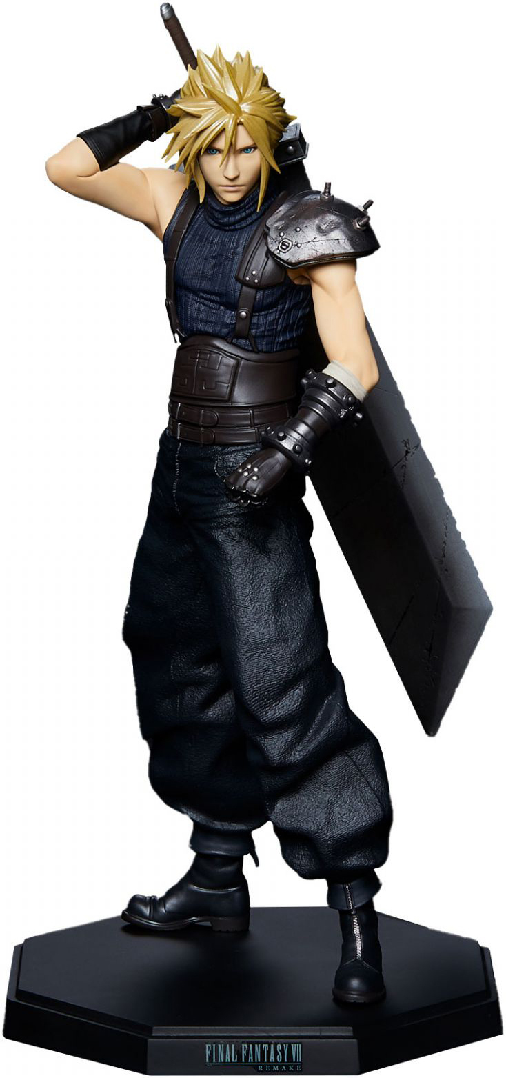 Final Fantasy Vii Remake Cloud Strife Statuette - roblox strife grand