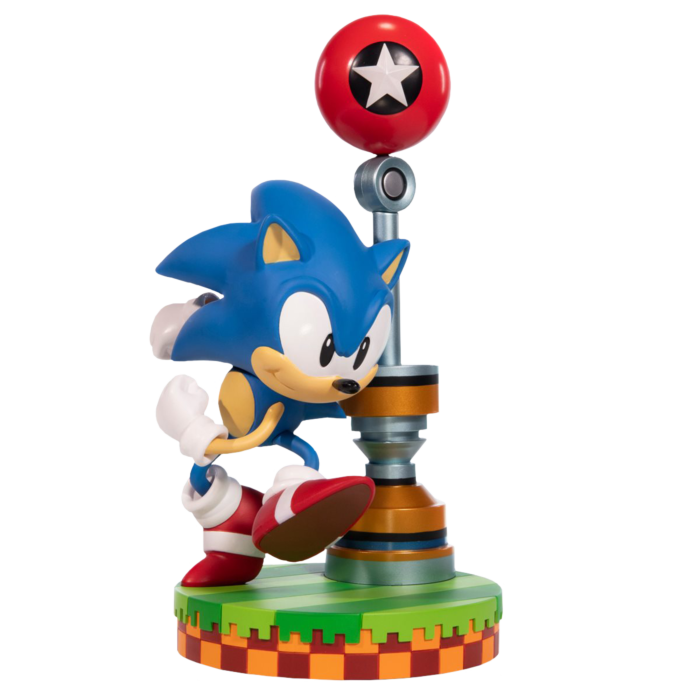 Sonic The Hedgehog Sonic Star Post Checkpoint 11 Pvc Statue Exclusive - how to make a checkpoint in roblox studio