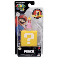 Super Mario Bros. Movie Mario - Mini Peach with Question Block