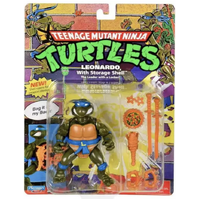 Teenage Mutant Ninja Turtles - TMNT - Classics - Leonardo Action Figure with Storage Shell
