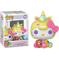 Hello Kitty - Hello Kitty - Unicorn - Diamond Glitter - Pop! Vinyl Figure