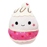 Squishmallows - Brinya The Vanilla Frosted Cake - 5" Heart Series