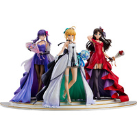 1/7 Saber, Rin Tohsaka and Sakura Matou 15th Celebration Dress Ver. Premium Box