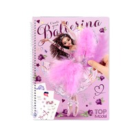 Top Model - Create Your Ballerina  - Colouring Book - Feathers