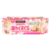NISSIN Hanagayu Sakura Sable Coconut and Sakura Cookie