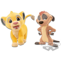 Banpresto - Fluffy Puffy Lion King -  Simba & Timon