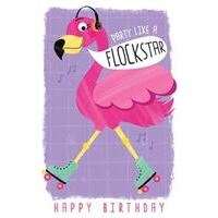 Happy Birthday - Party Like a Flockstar