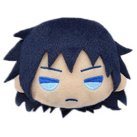 Demon Slayer Kimetsu no Yaiba Charamaru Mascot Plush Character Head Pin Badge - GIYU