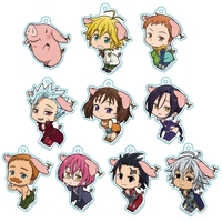 Seven Deadly Sins Mimishippo Keychain (Sold Separately in Blind Bags)