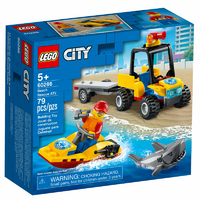 Lego - 2021 - City - Beach Rescue All Terrain Vehicle - 60286