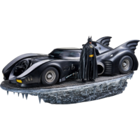 Batman (1989) - Batmobile & Batman Deluxe - 1/10th Scale - Statue