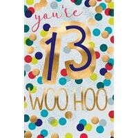 You're 13 - Woo Hoo !!