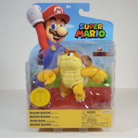 Super Mario - Boom Boom With Gold Coin - Action Figure - 4"