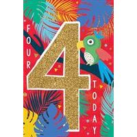 Happy Birthday - Turning FOUR - Boy