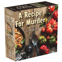 Recipe for Murder a Mystery Jigsaw Puzzle - 1,000 pieces