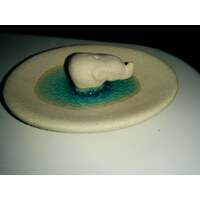 Elephant in the Pond - Incense Holder