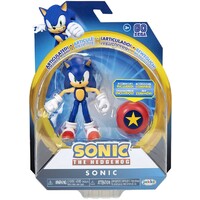 Sonic The Hedgehog - Modern Sonic with Star Spring - 4" -  Wave 1
