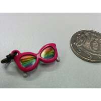 Charm-It - Mini Charms - Rainbow Tinted Glasses - 2cm