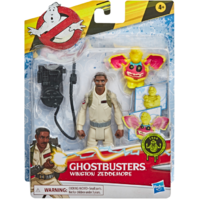 Ghostbusters - Winston Zeddemore with Yellow Ghost - Fright Feature 5” Scale Action Figure