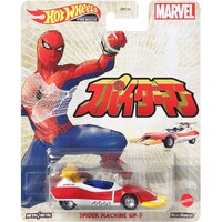 Hot Wheels - Spiderman Machine GP-7 - 1/64 (retro)