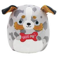 Squishmallows  - 12" - Love/Heart  - Raylor the Huggable Australian Shepherd Dog