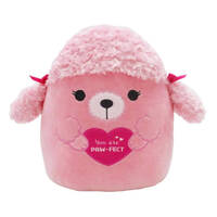 Squishmallows  - 12" - Love/Heart  - Chloe The Paw-Fect Pink Poodle