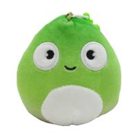 Squishmallows -  Denton The Chameleon  - 3.5” Colourful Crew - Clip-Ons