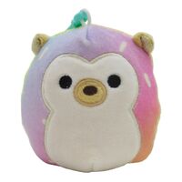 Squishmallows -  Bowie The Pastel Hedgehog  - 3.5” Colourful Crew - Clip-Ons
