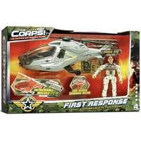 The Corps! - First Response - Helicopter - Action Figure
