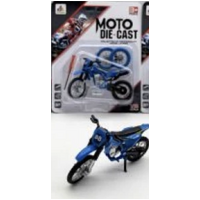 Motobike - Blue - Die-cast 1/18 Scale