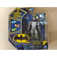 Batman - DC Figures - Silver Batman - 10cm & Mystery Accessories