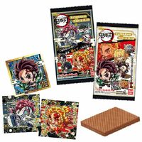 Demon Slayer (Kimestsu no Yaiba) Deformed Sticker & Wafer Vol 4. (*Sold for the collectible cards only, wafer past the use by date!)